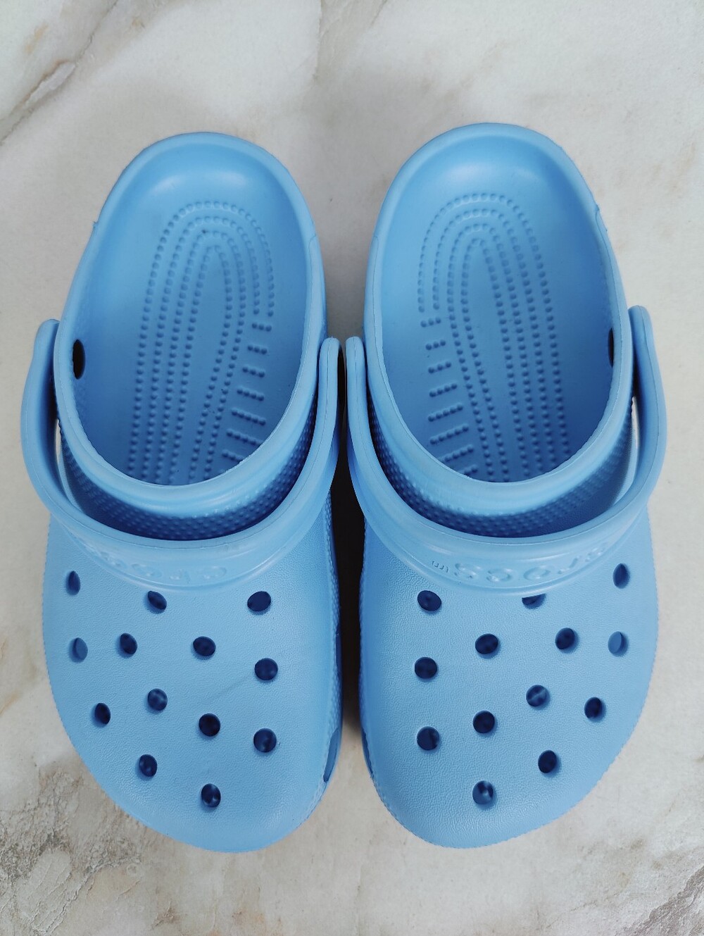 CROCS Little Kids' Classic Clogs, Blue, Sz J3